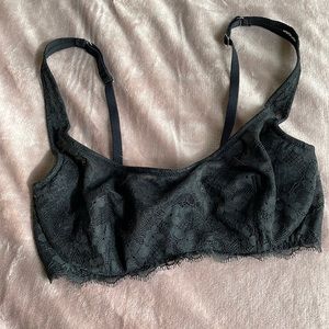 Lace Floral Black VS Bralette